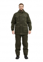 Костюм демисезонный СУМРАК, куртка/брюки, ХАКИ, ткань: Твил Рип-стоп